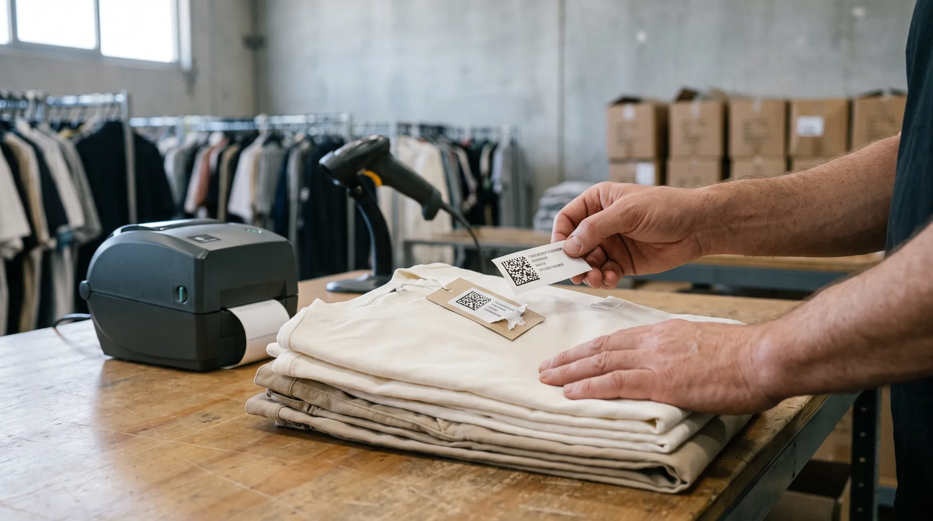 Starting from September 1, re-labeling codes for clothing are issued according to a limit