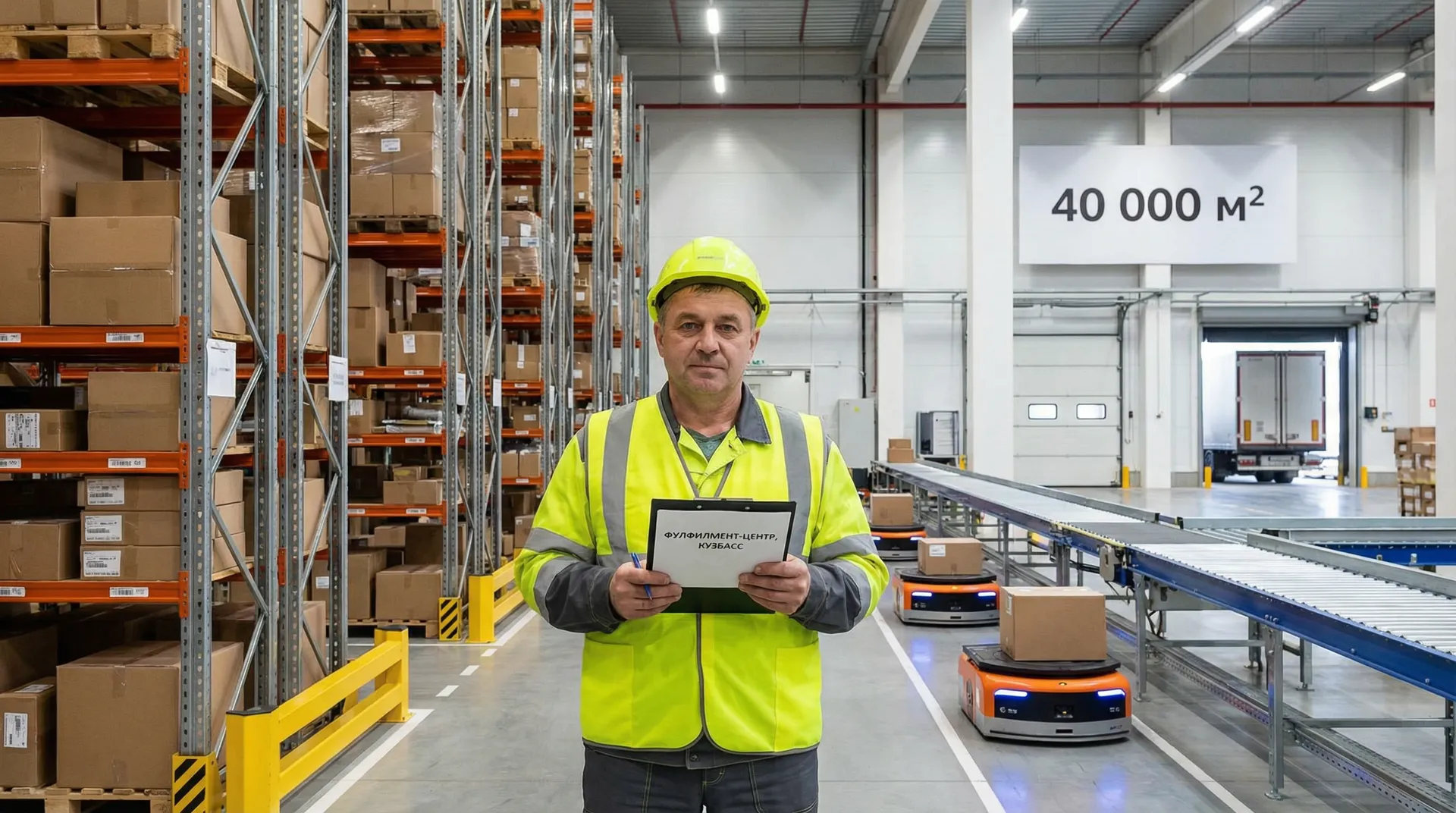 Ozon has opened a large fulfillment center in Kuzbass on 40 thousand m2