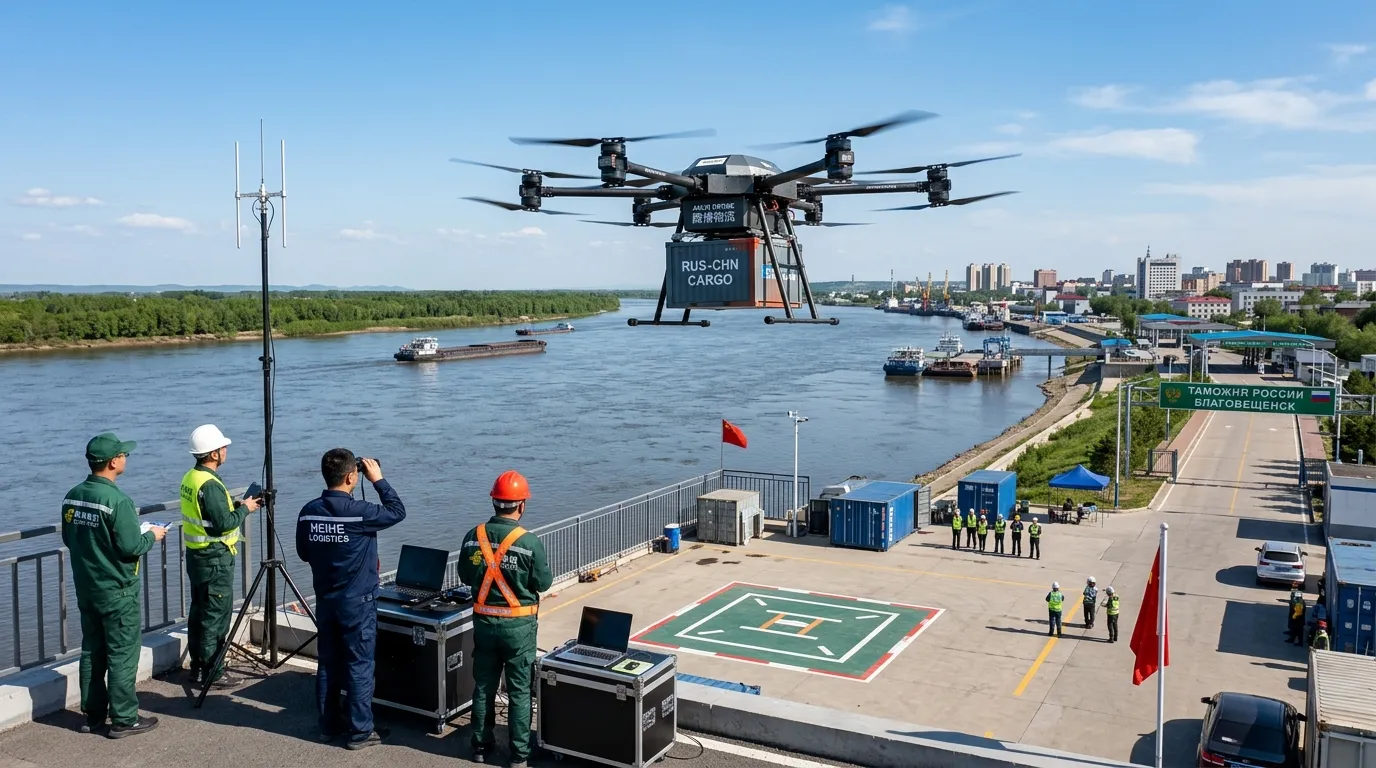 Russia and China are preparing to launch cargo drones