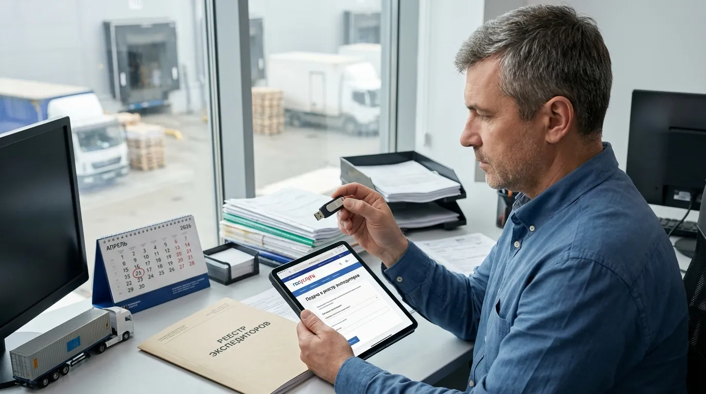 Register of freight forwarders from March 1: how to manage and avoid fines