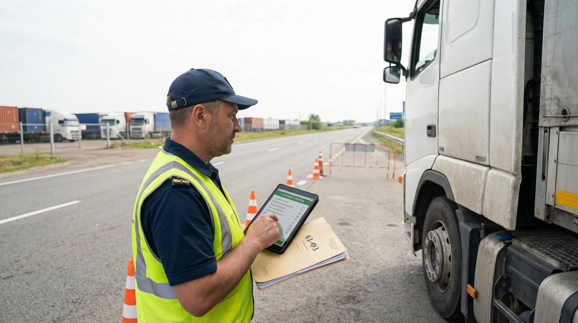Customs clarified the rules for stopping and storing trucks