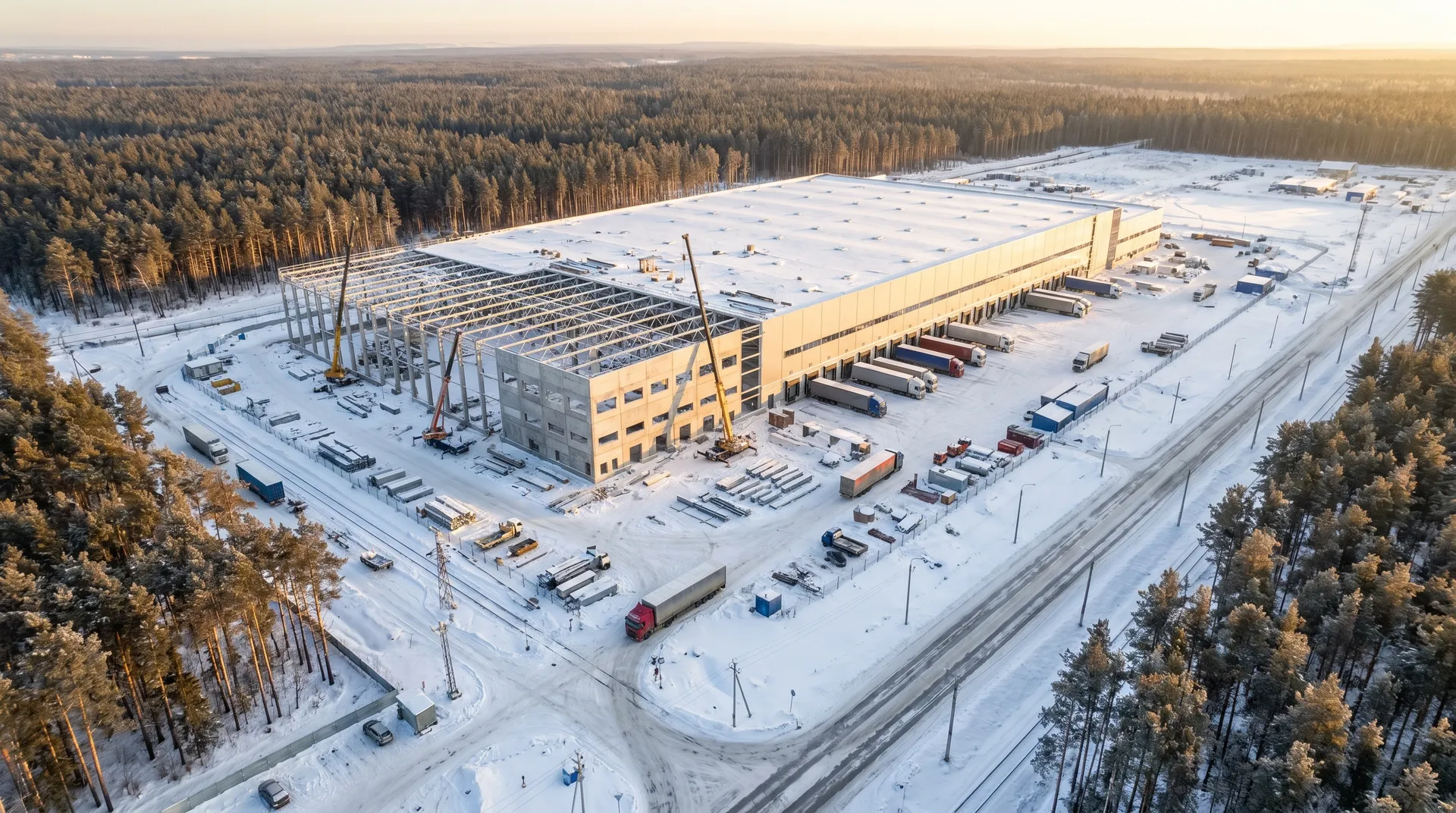 Ozon has invested 6.5 billion in a new warehouse in Siberia