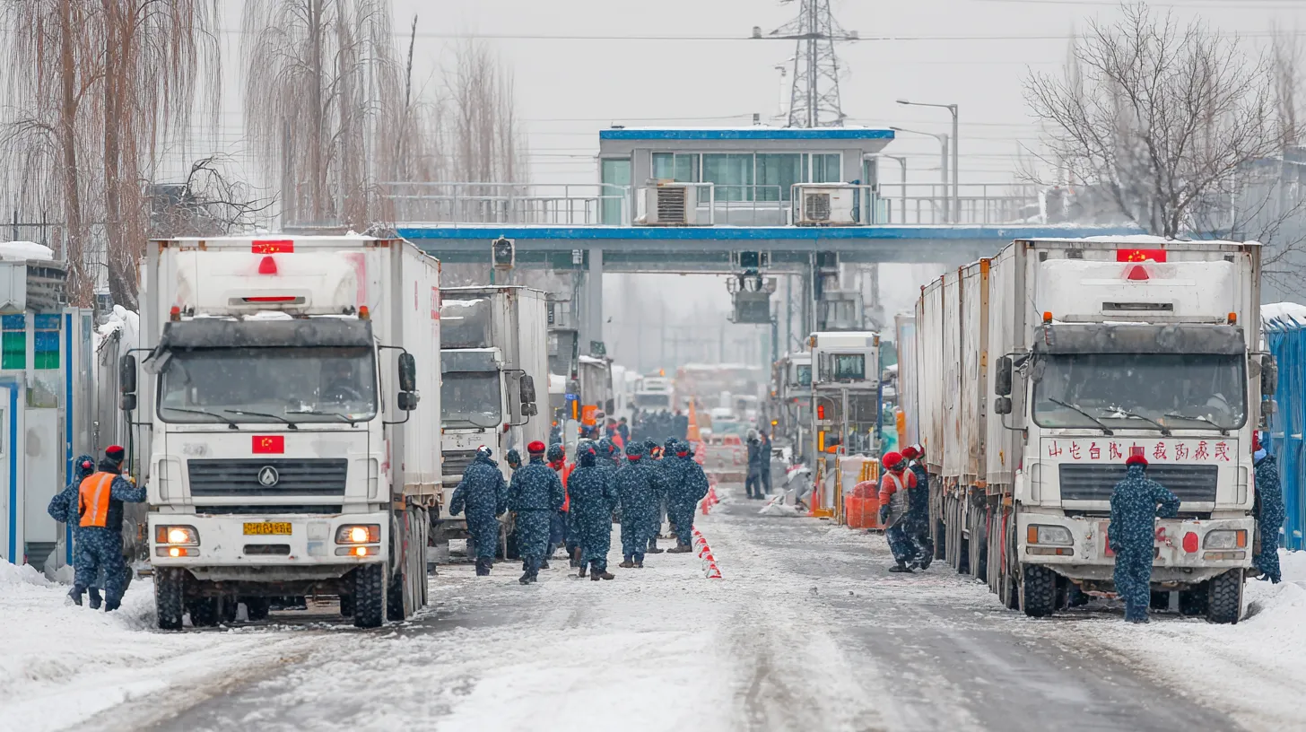 Why are exports to China stalling not at the border, but in the documents