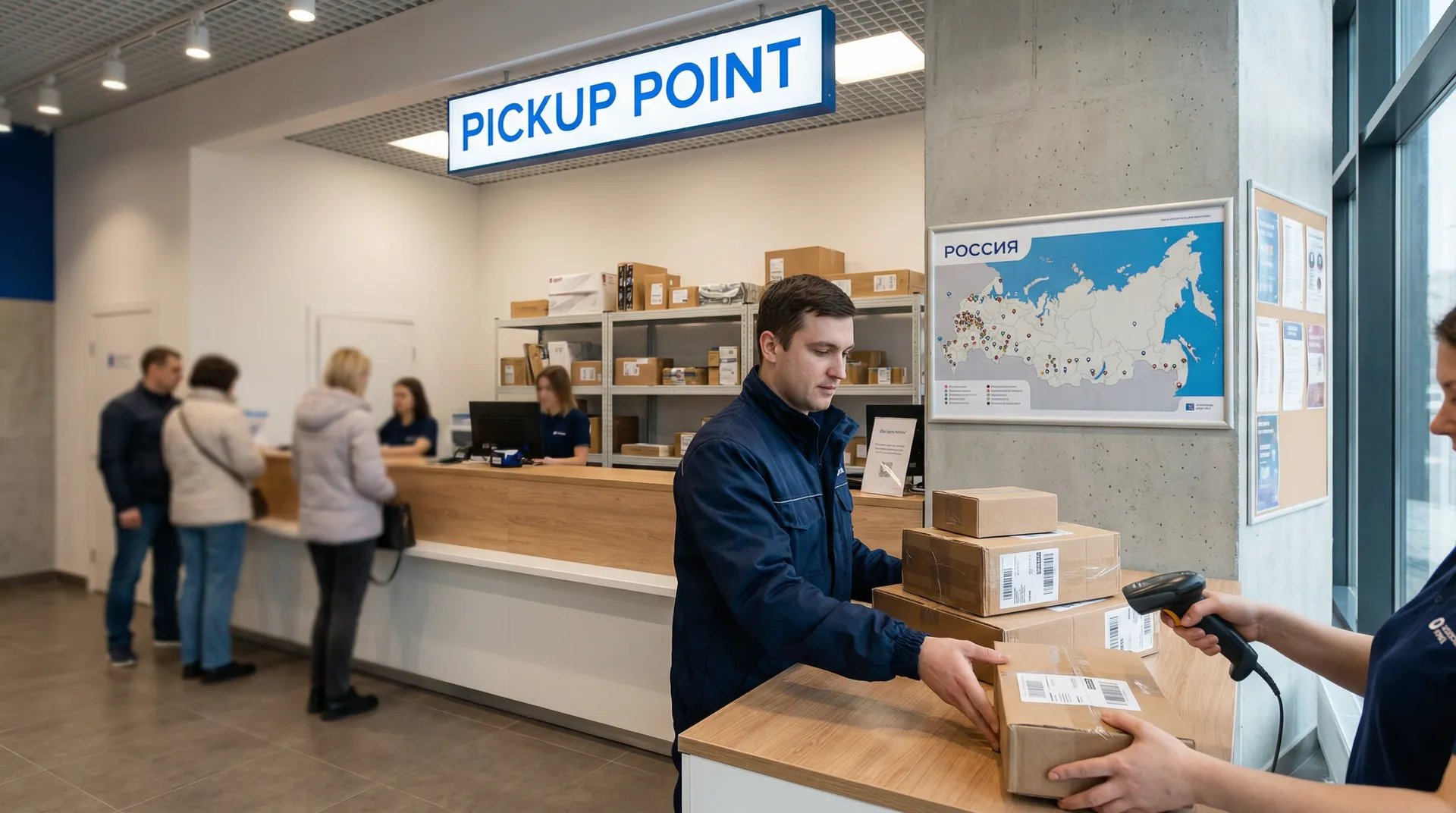 PVZ in Russia increased by 44.7% over the year: 226,400 points by January 1, 2026.