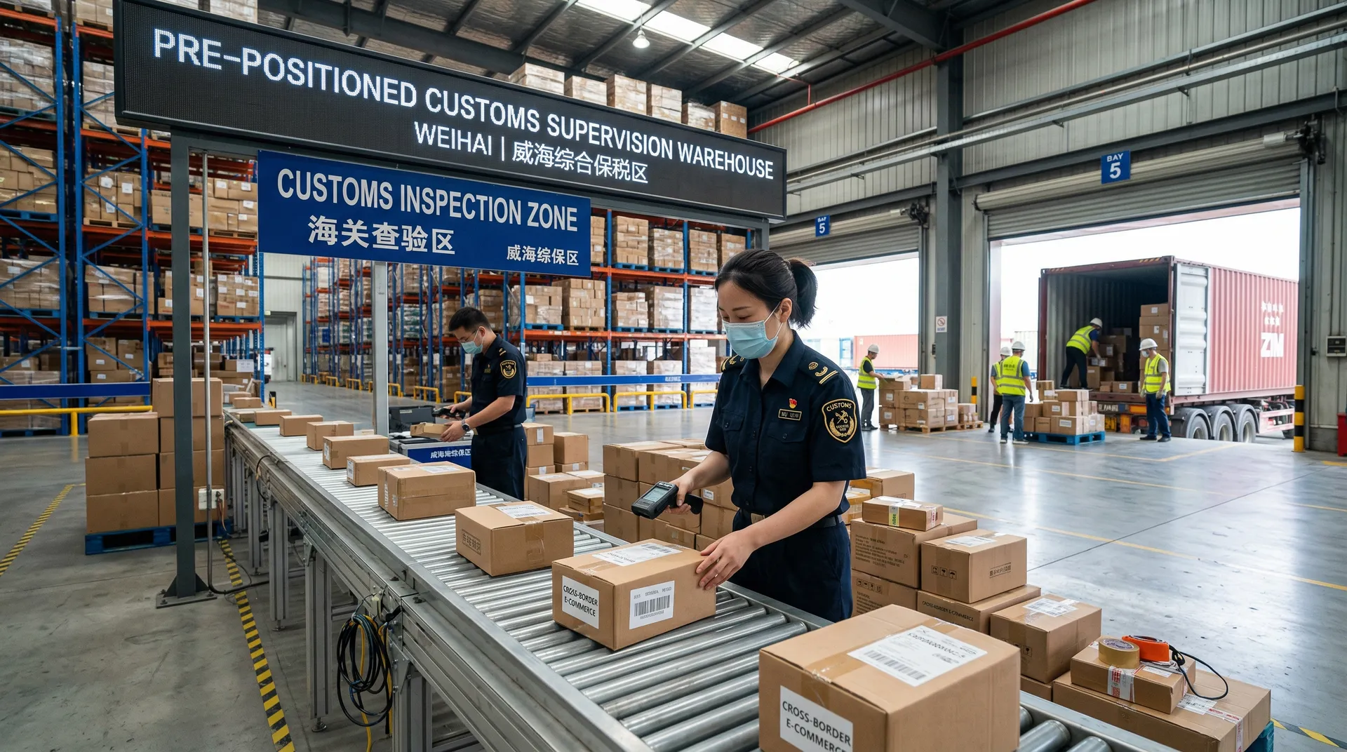 China has built customs into a warehouse: e-commerce exports are released in seconds