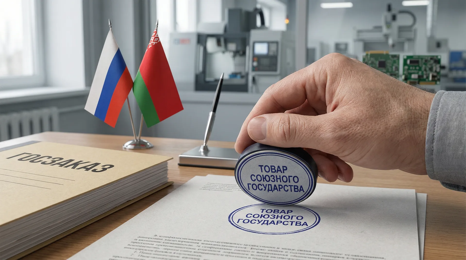 The goods of the Union State will be put on state order: the 25%+25% rule and a new mark of origin