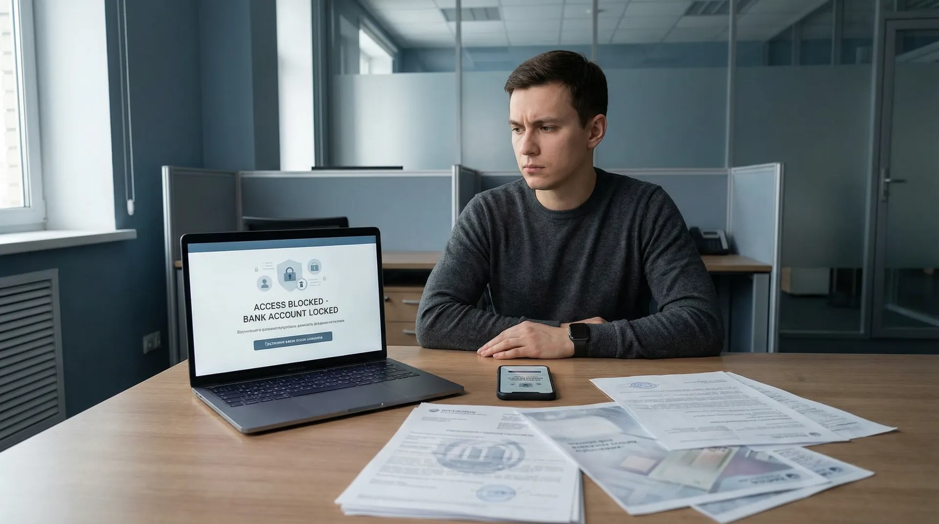 The Central Bank explained how to unblock accounts after suspected fraud