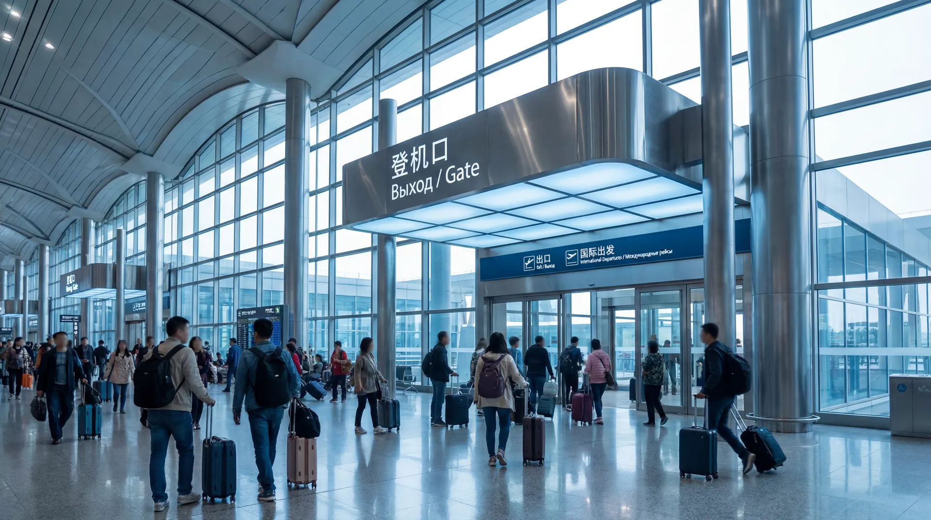 Chinese airports have introduced Russian signs after the growth of tourist traffic from Russia