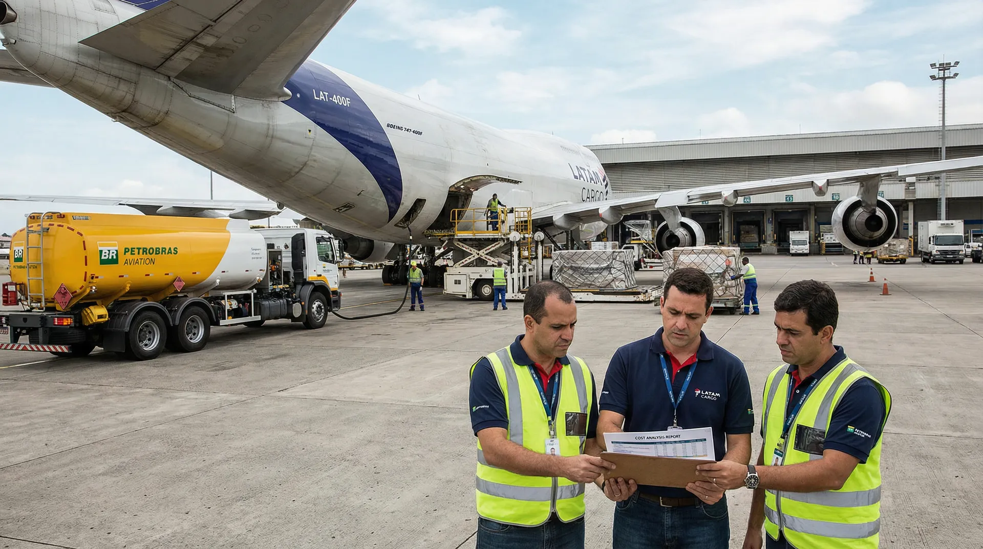 Jet fuel prices have risen sharply in Brazil