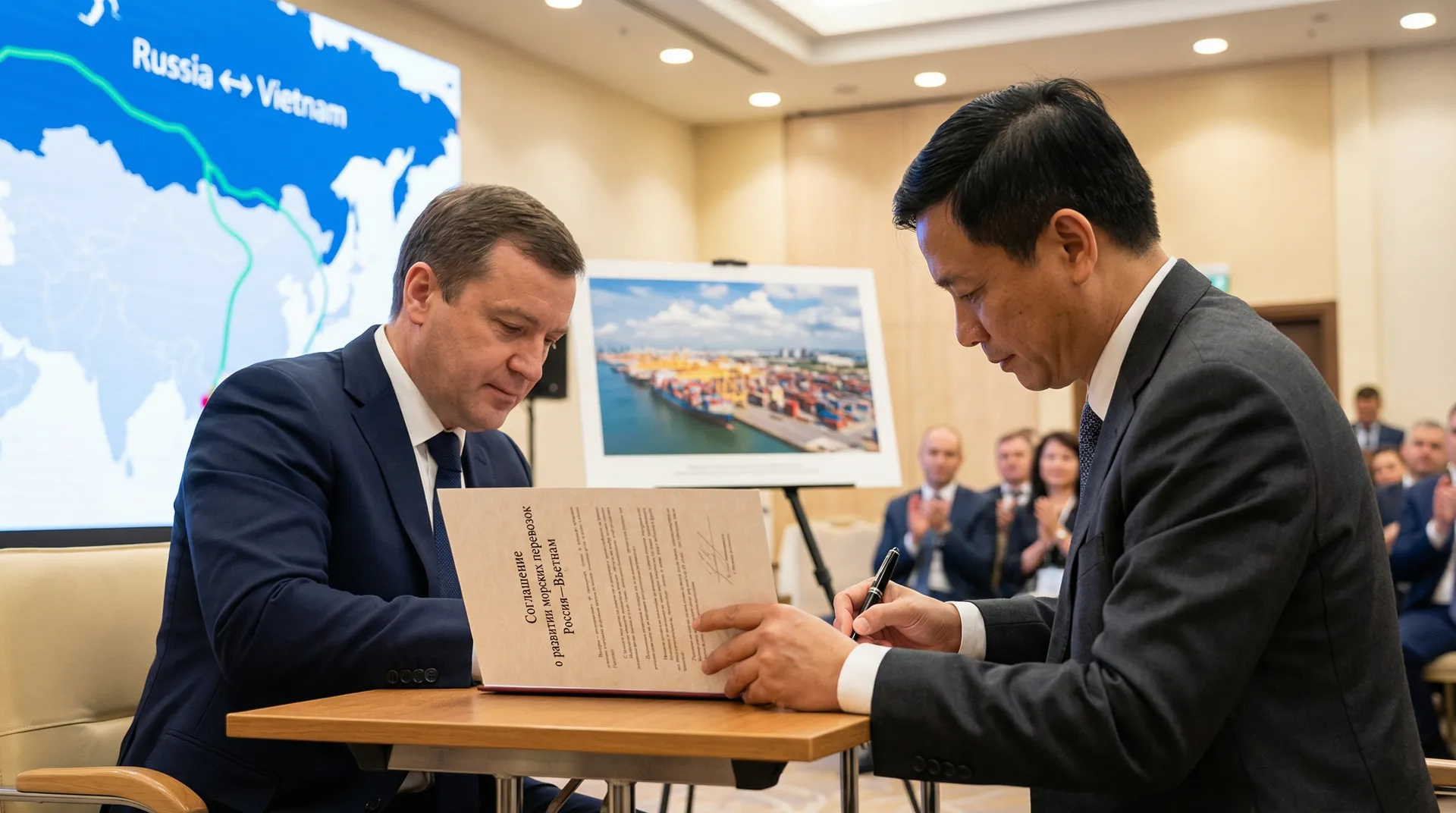 Russia—Vietnam: Delo Group and VIMC set their sights on the sea and infrastructure