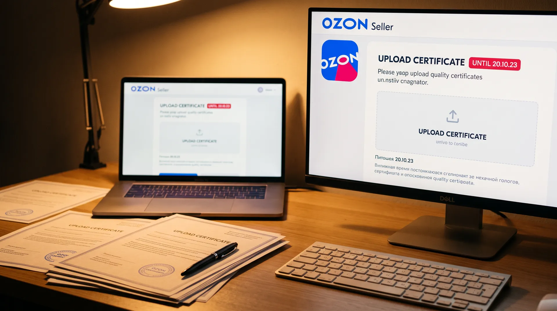 Ozon will hide products without certificates as early as July 27