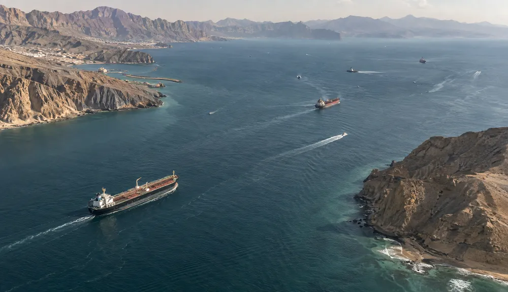 Iran and Oman have agreed on a limited shipping corridor through the Strait of Hormuz