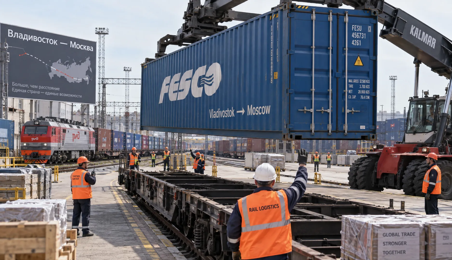The bid for the Vladivostok — Moscow container increased to 354 thousand rubles.