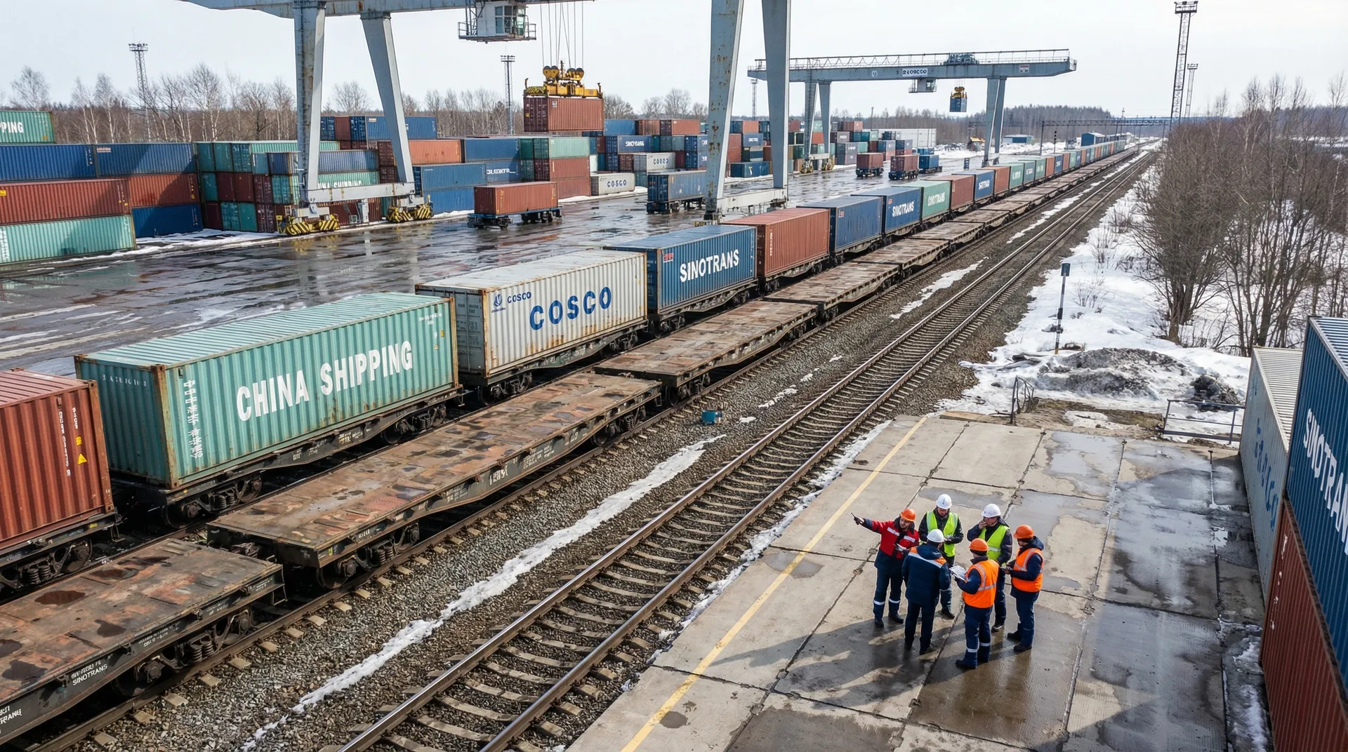 China-Europe railway transit through Russia increased by 40 percent