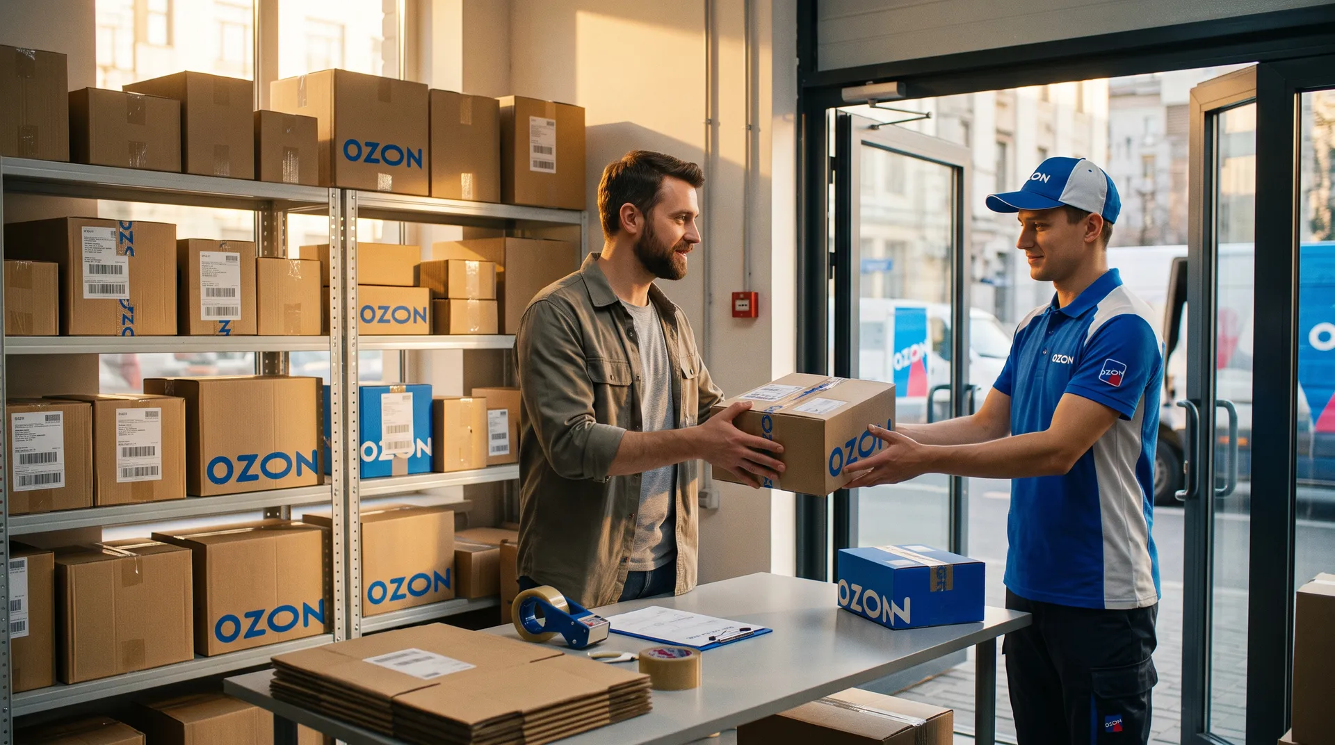 Ozon lowered FBS tariffs: pickup in the shopping center is now free