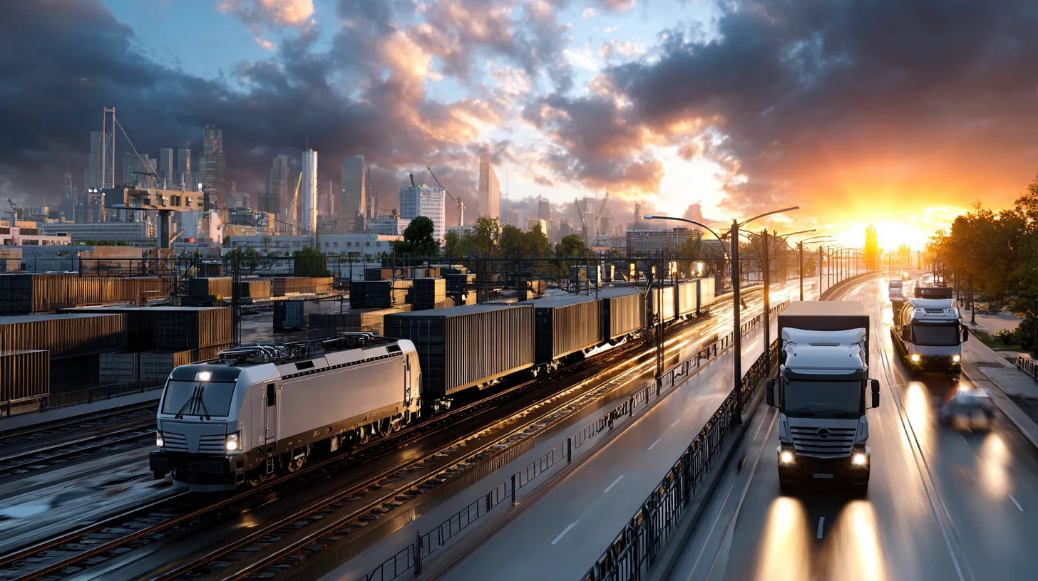 Who is the leader in transportation: railways versus motor transport — results of 25 years