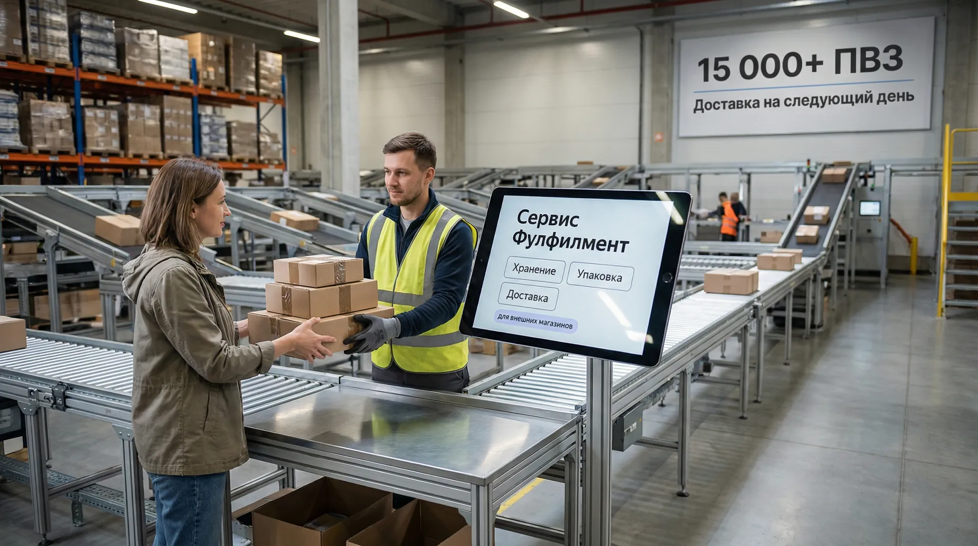 Yandex Market has opened a fulfillment center for third-party stores and sellers