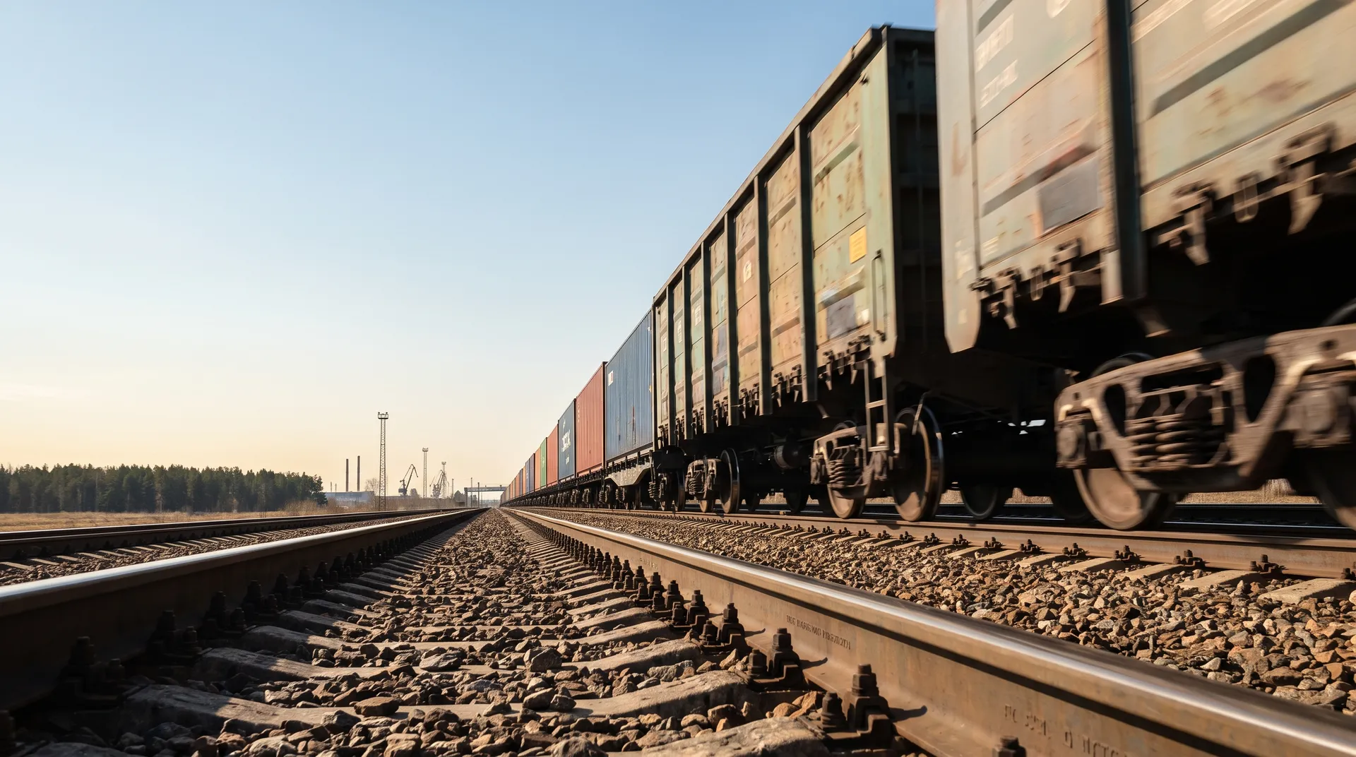 Railway freight traffic is growing for the third month in a row