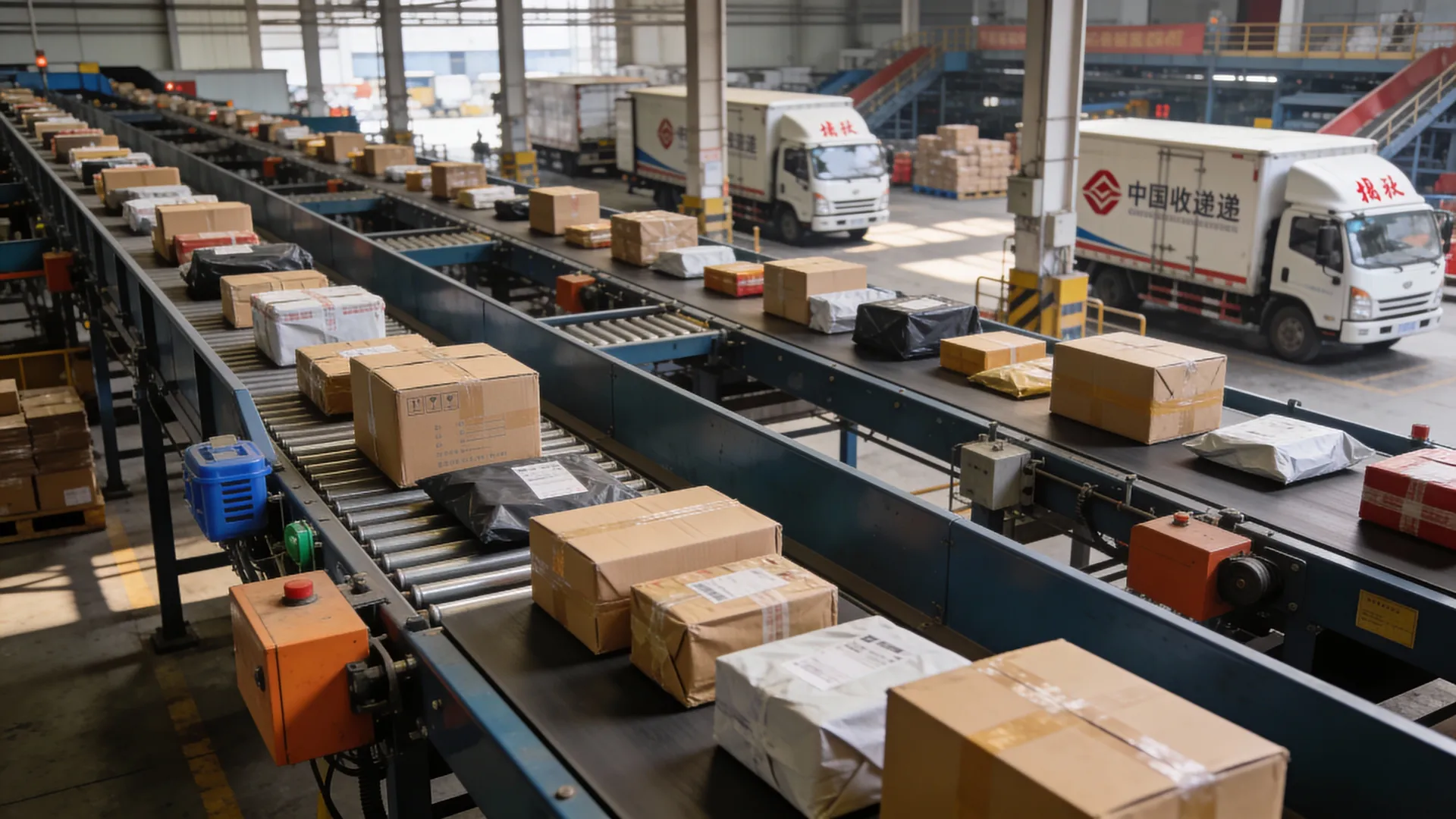 China has set a record: 216.5 billion parcels delivered in 2025