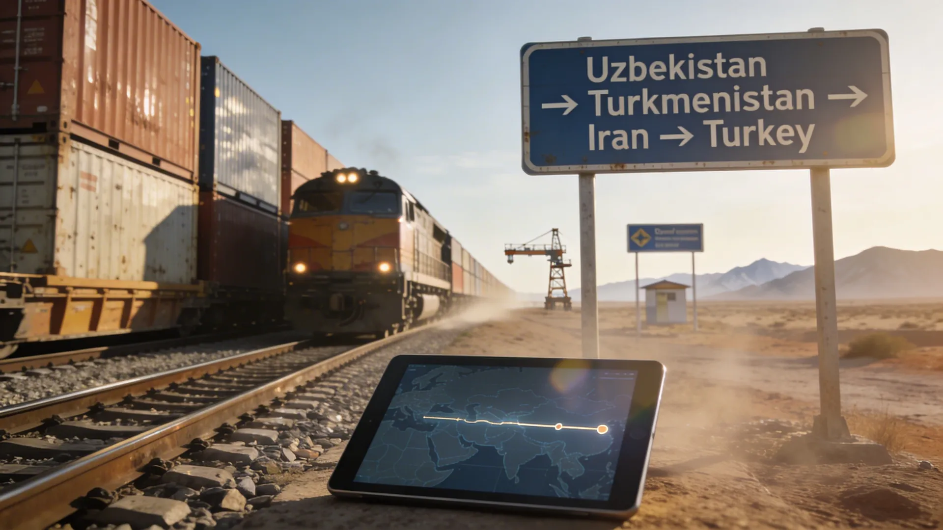 Uzbekistan–Turkey launch container trains via Iran and Turkmenistan