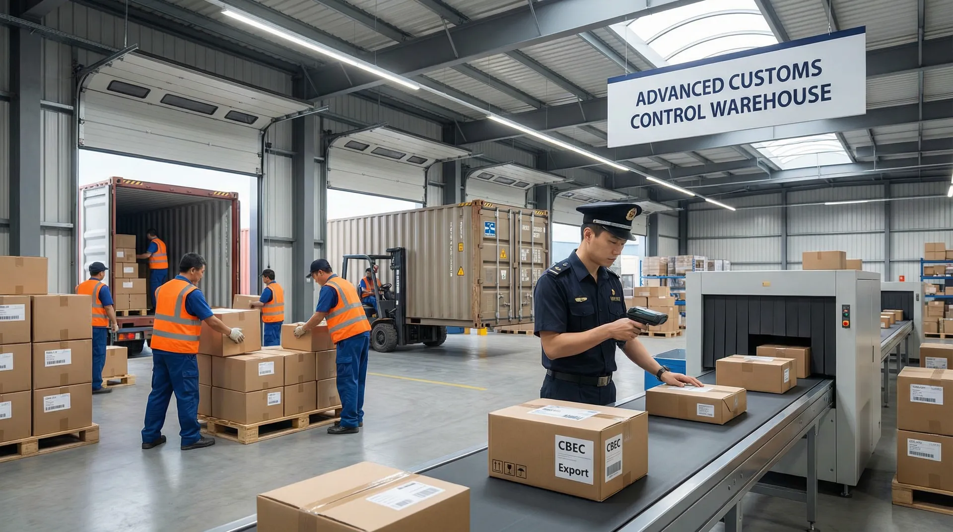 China has built customs into the warehouse and accelerated the export of e-commerce