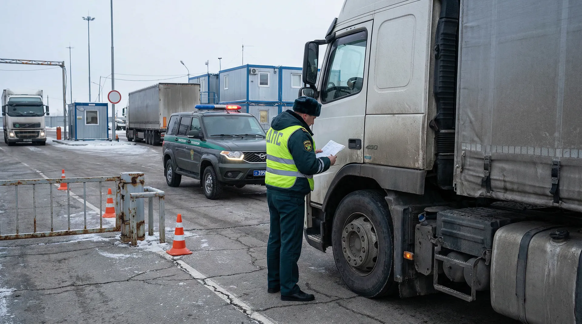 Customs and traffic police will share powers: what are the rules for stopping trucks changing?