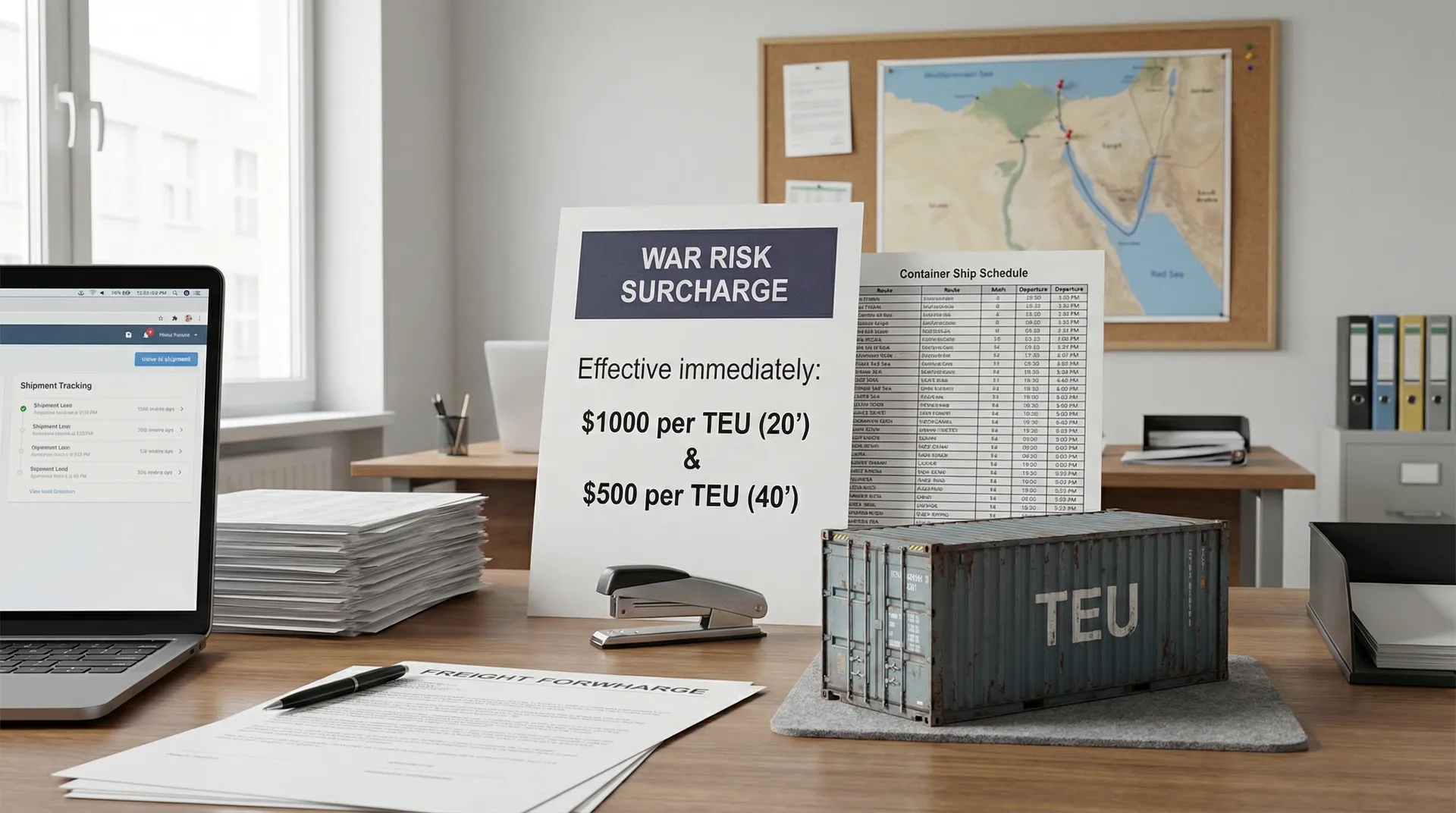 Military allowances: Alpha Shipping has introduced a tariff for the stages of the route