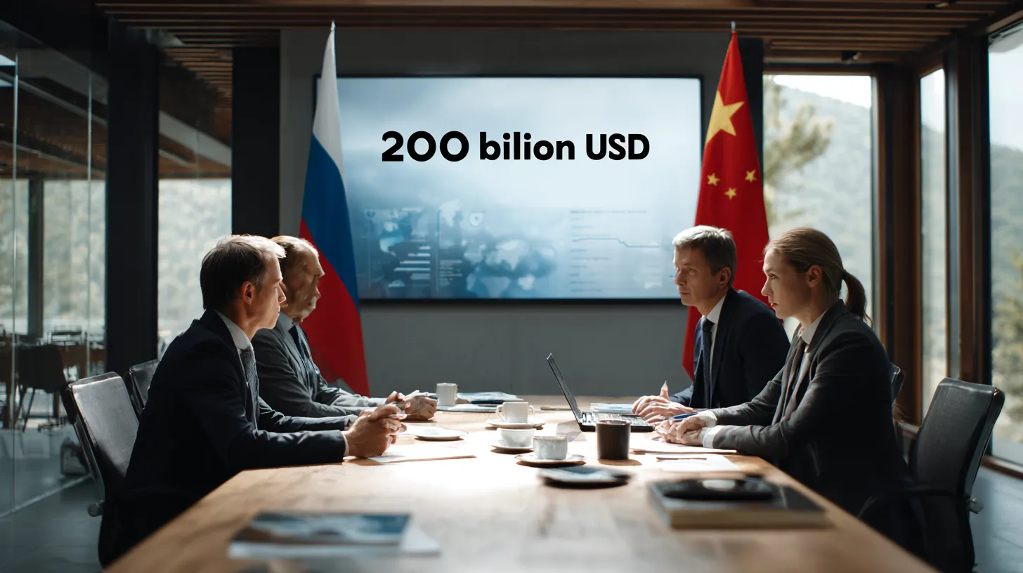 Russia and China are considering investment projects worth more than $200 billion.