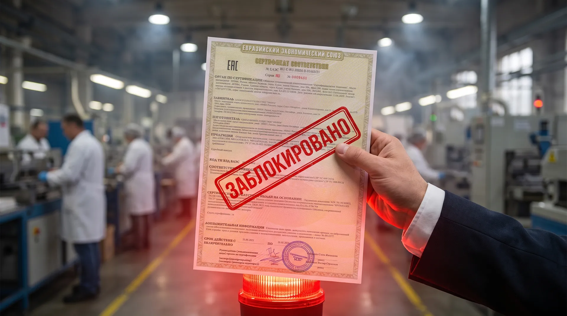 Rosaccreditation suspended the Armenian certification body for the first time
