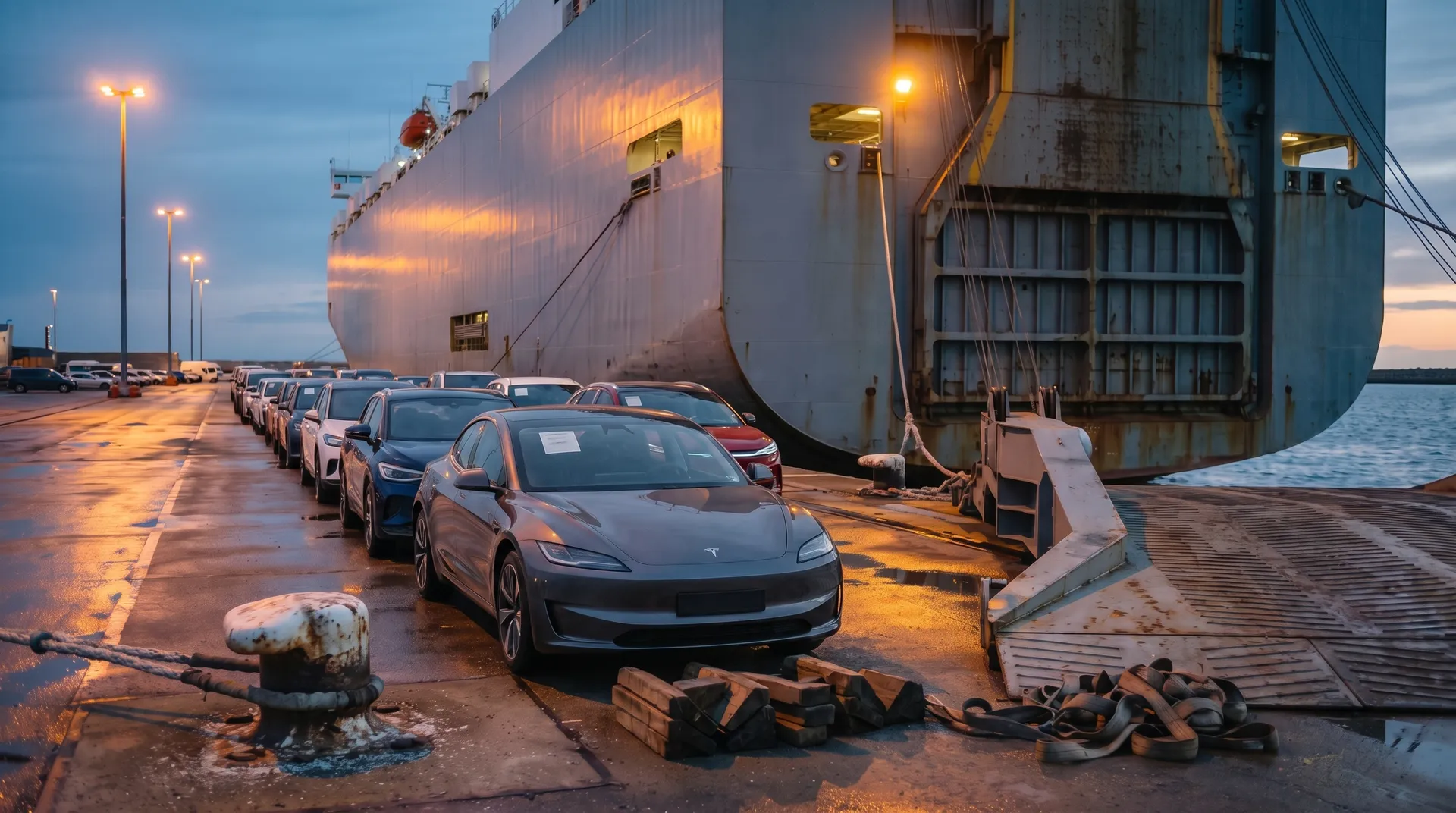 Korea closed the channel: 1024 cars left with forged documents