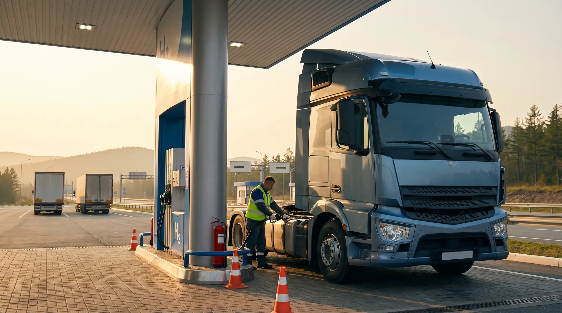 Russia and China launch hydrogen corridor for trucks