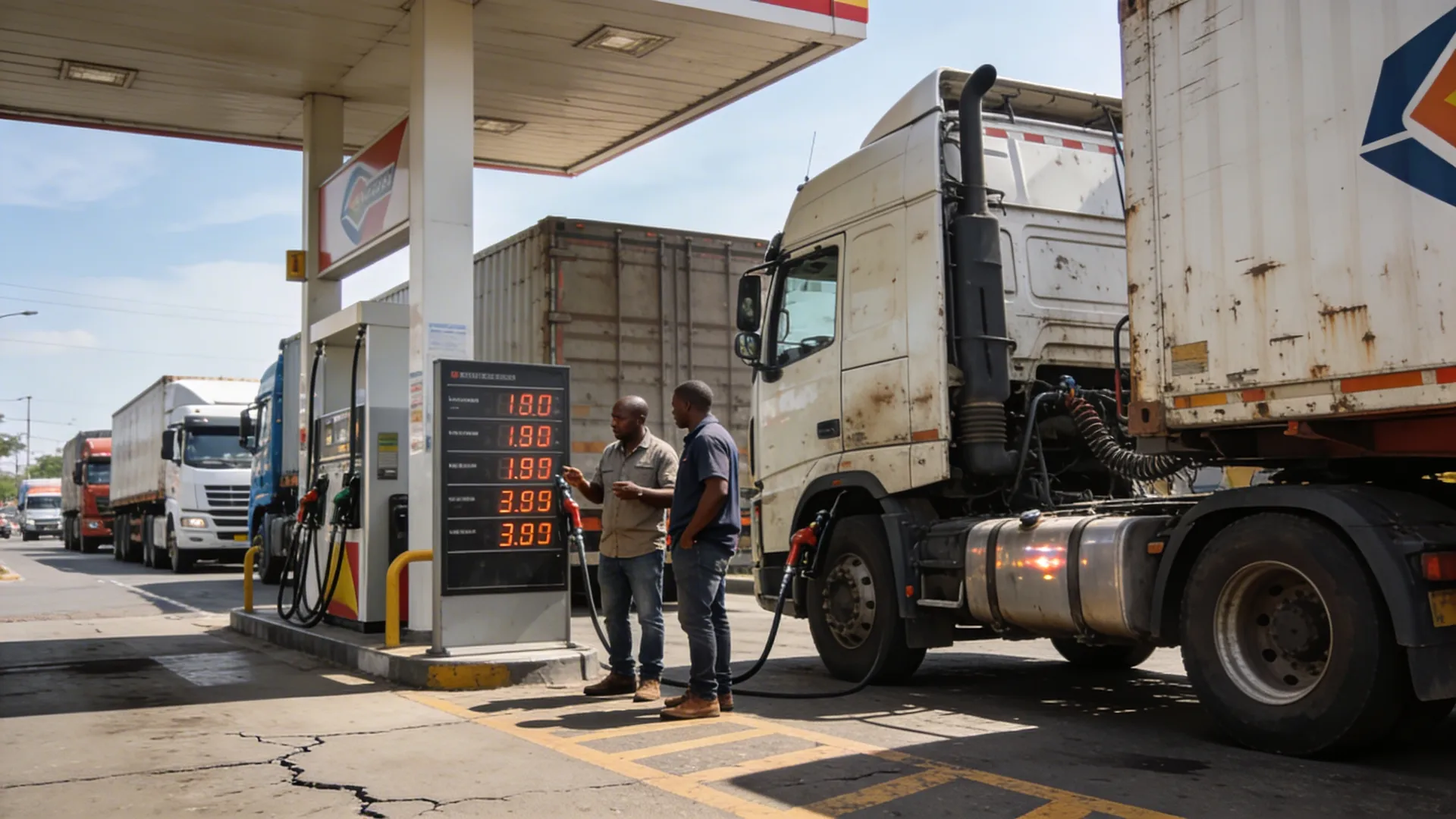 South Africa lowered fuel tax amid price shock