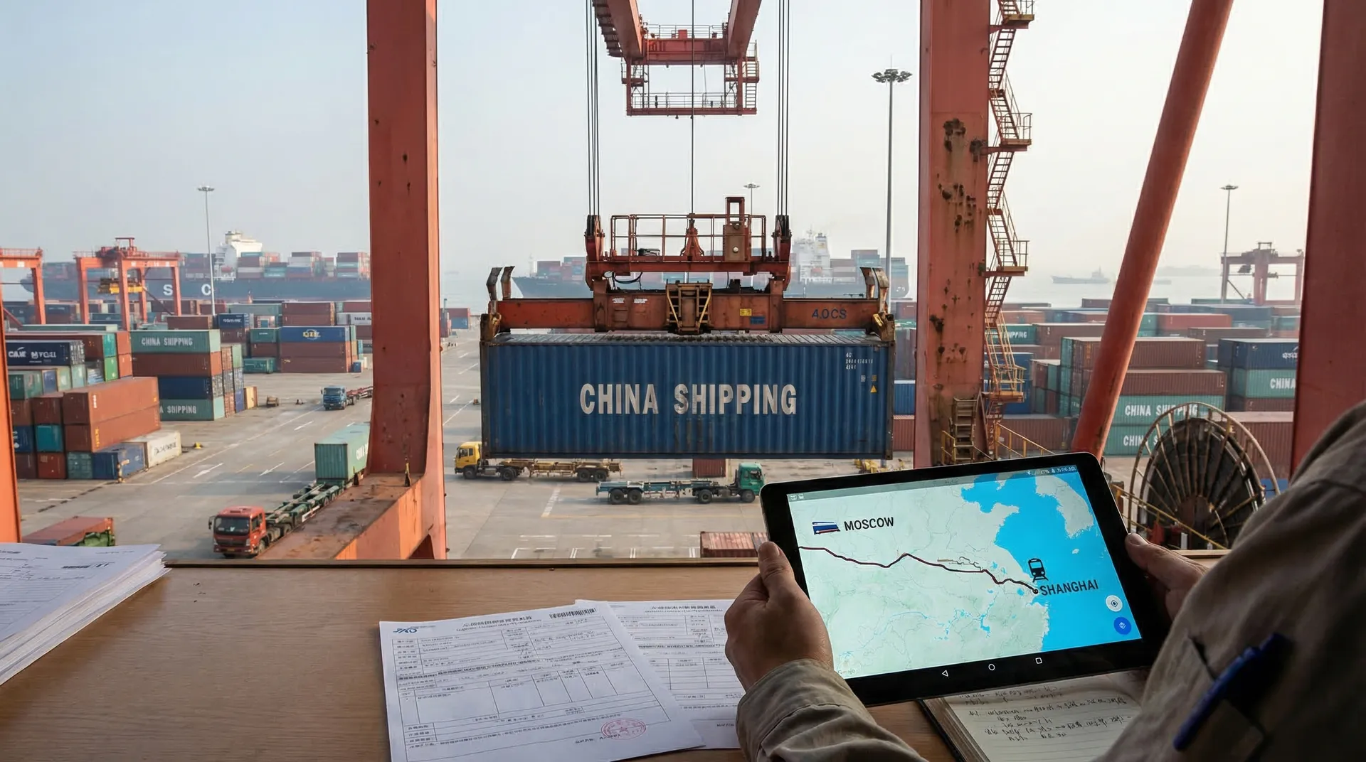 Shanghai—Moscow: container rates increased by 8% in March%