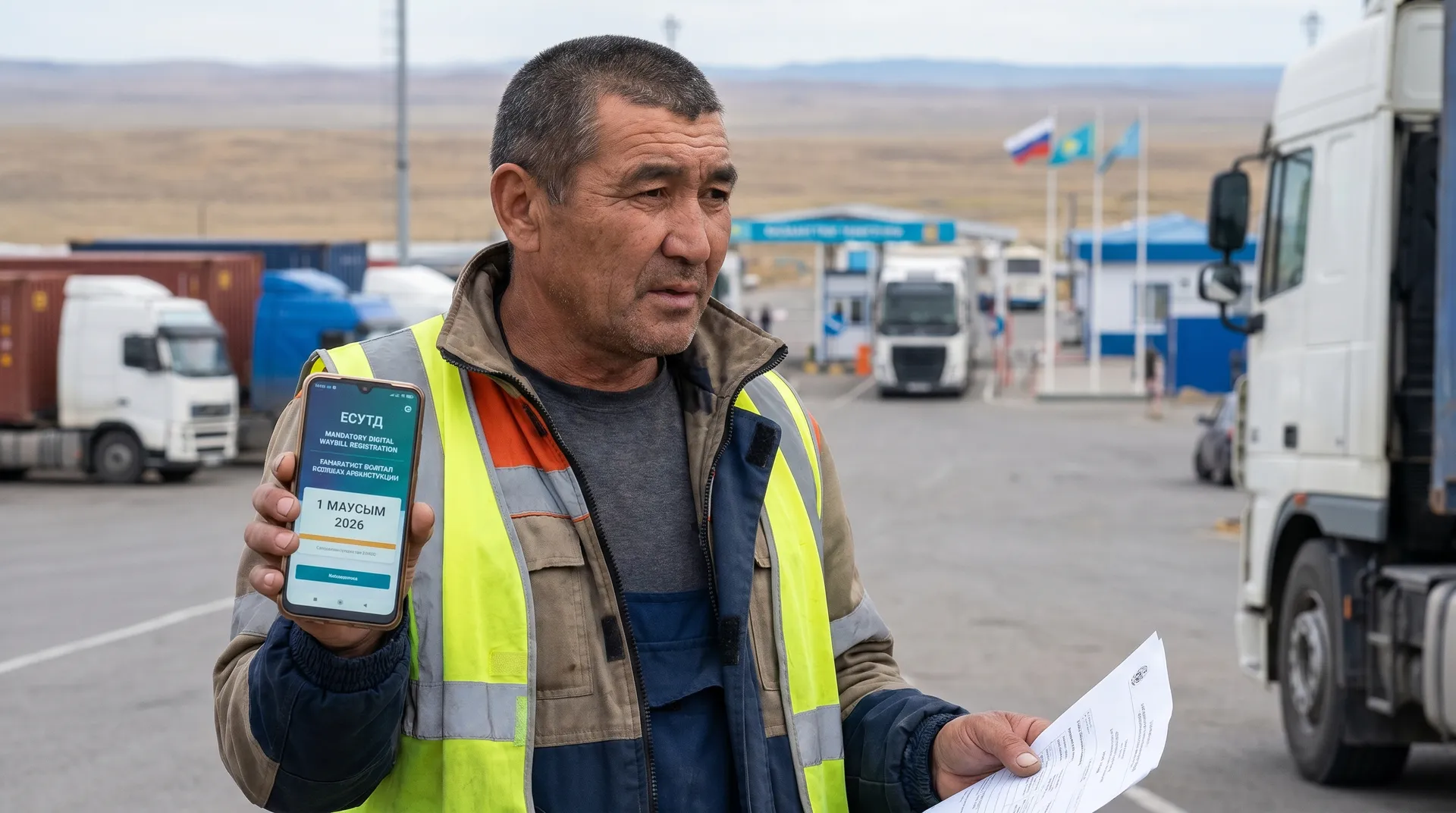 Kazakhstan introduces digital TTN from June 1: what Russian carriers need
