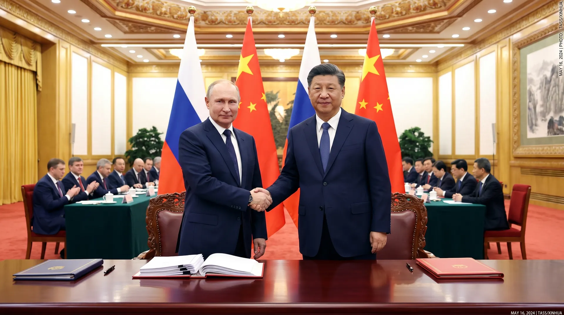 Putin to sign 40 agreements in China: energy and transport