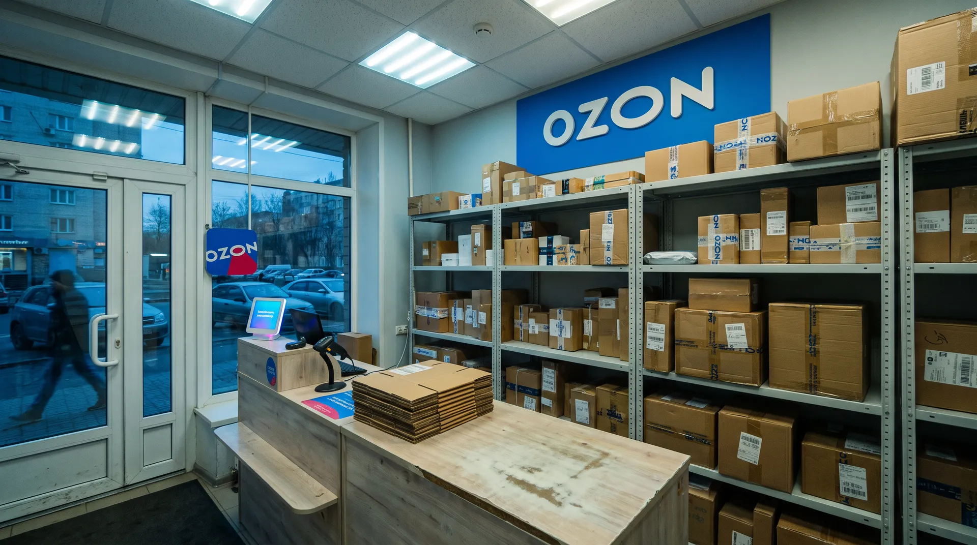 Ozon exports expensive goods from warehouses to pick-up points