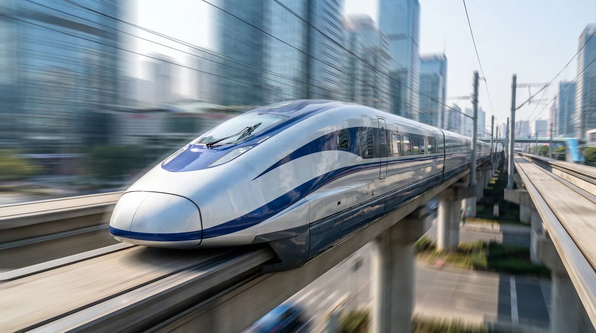 Chinese Maglev set a world speed record and approached 650 km/h.