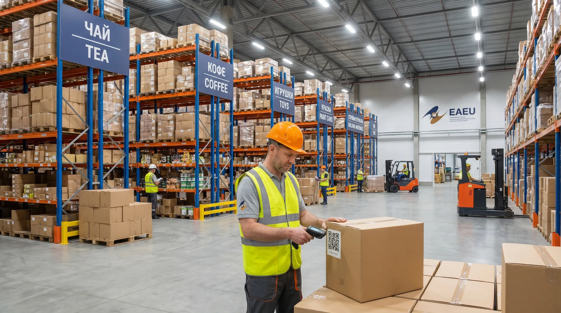 EAEU expanded labeling for tea, coffee, toys, paint and construction materials