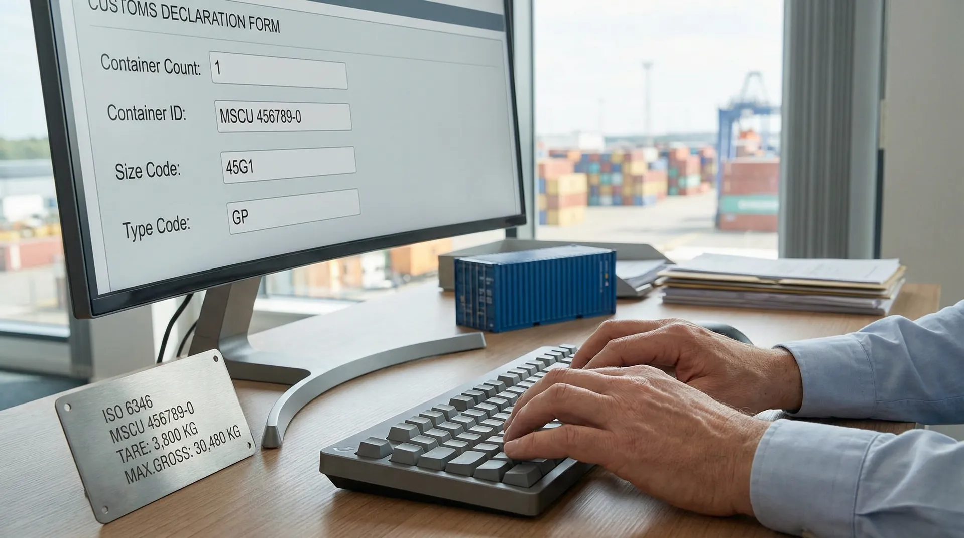 Starting from October 1, column 31 of the DT for container cargo will be changed