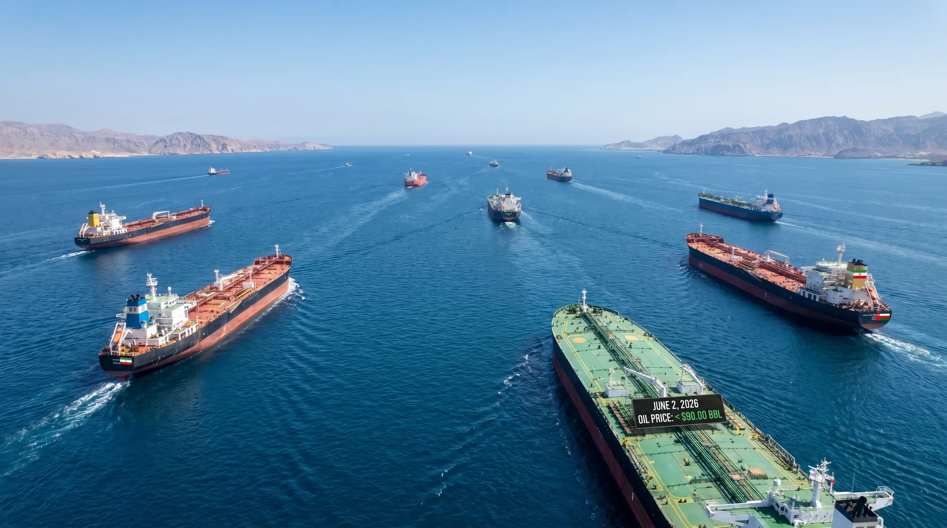 The United States and Iran have declared a truce: Hormuz is being opened, oil has fallen below $90