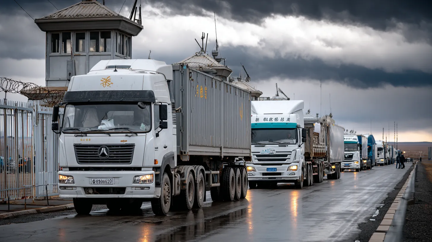 Trucks from China stopped at the border with Kazakhstan: what is the reason for the congestion