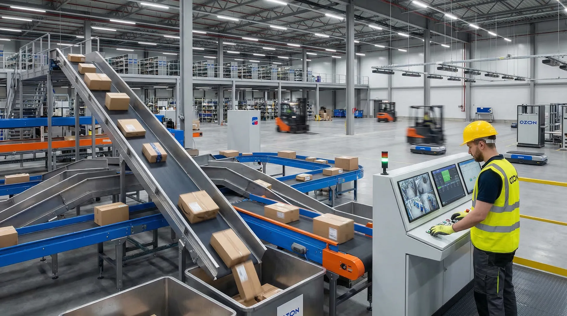 Ozon will increase logistics automation by 8 times in 2026