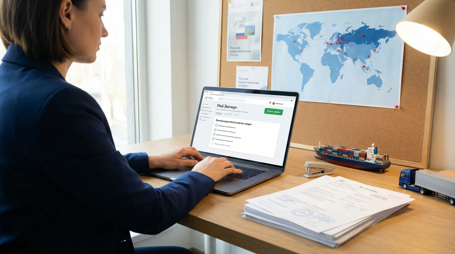 State support: compensation of export logistics for "My export"