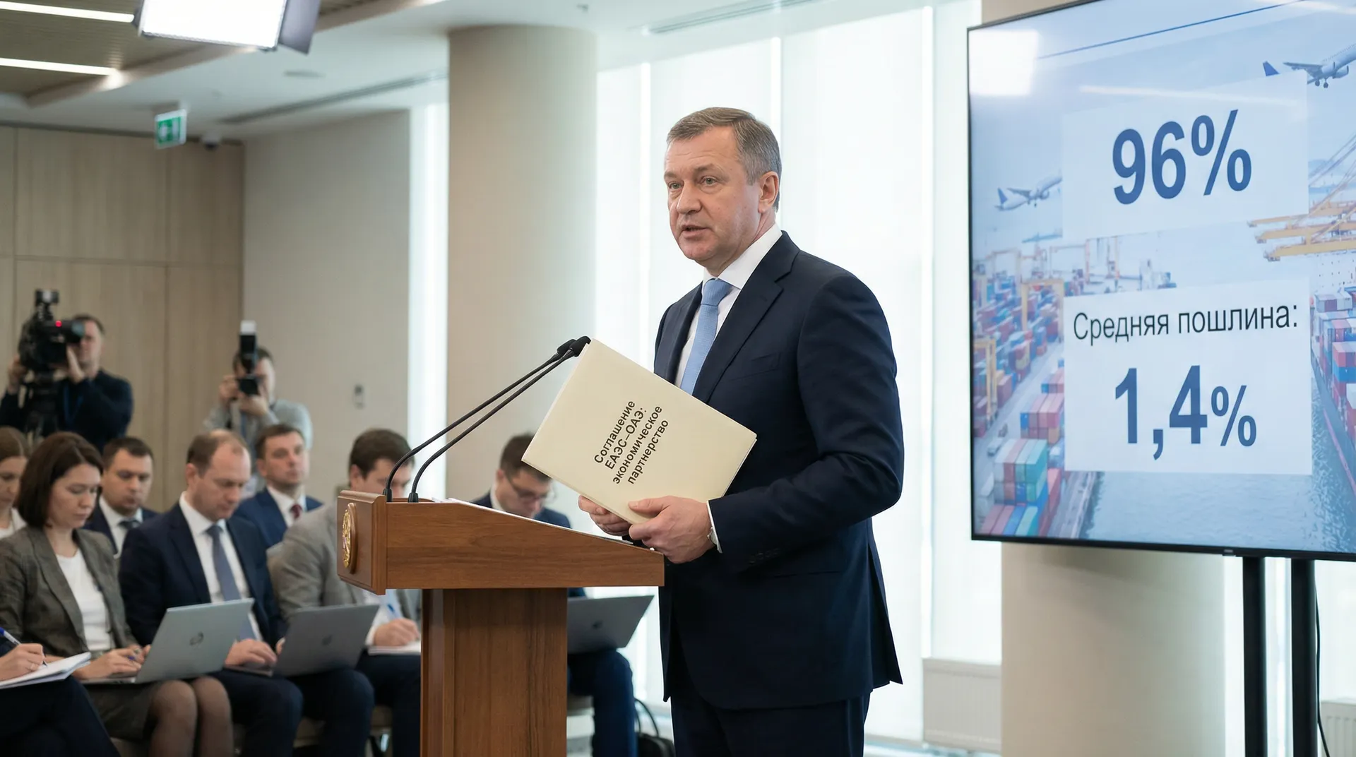 EAEU–UAE: preferences for 96% of Russian exports submitted for ratification