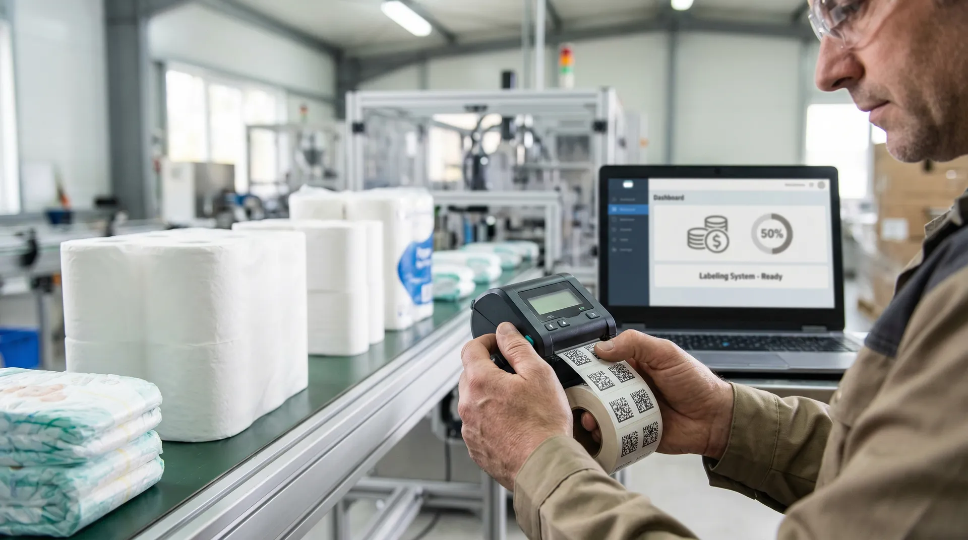 Discounted hygiene labeling: SMEs offset 50% of equipment costs