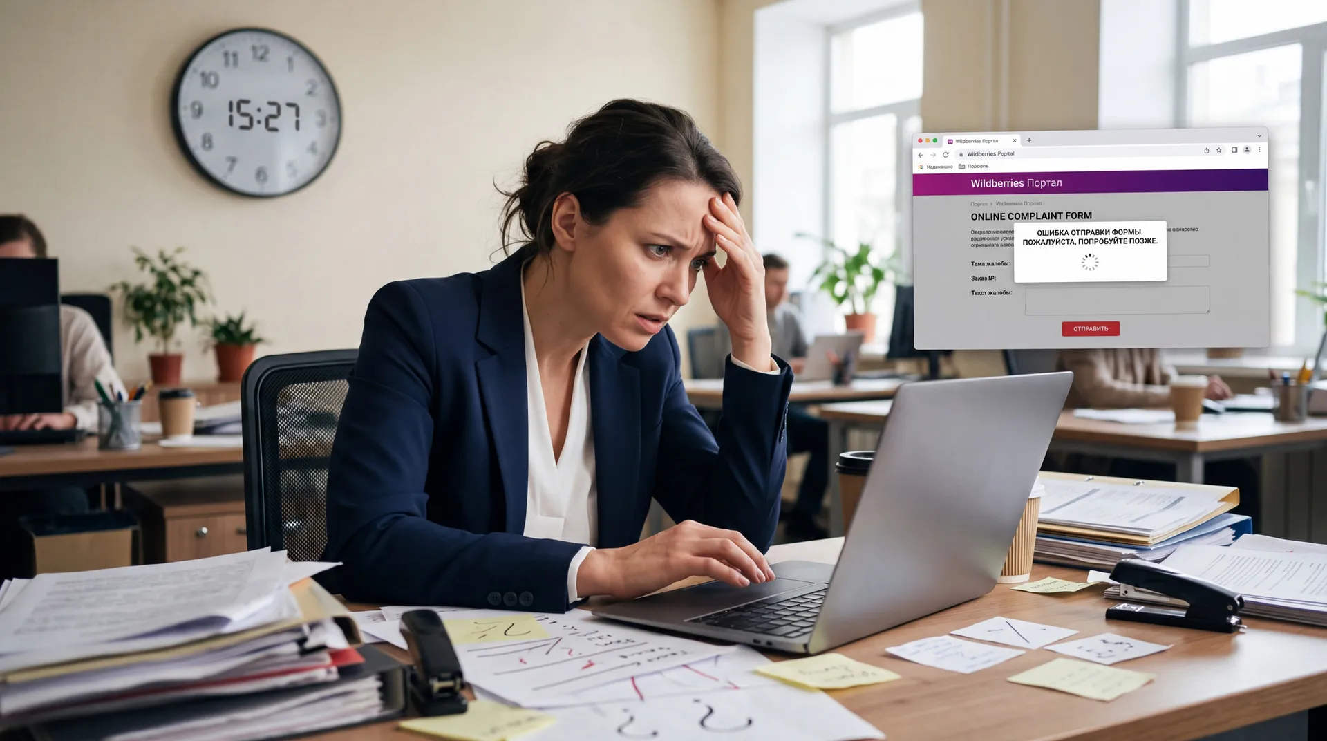 Wildberries blocked the filing of pre-trial claims: how to fix the failure