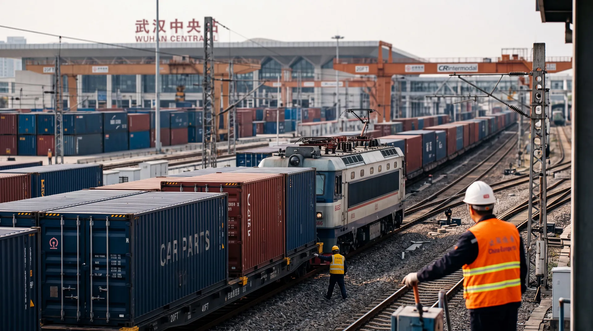 Wuhan has opened a direct container train route to Ulyanovsk