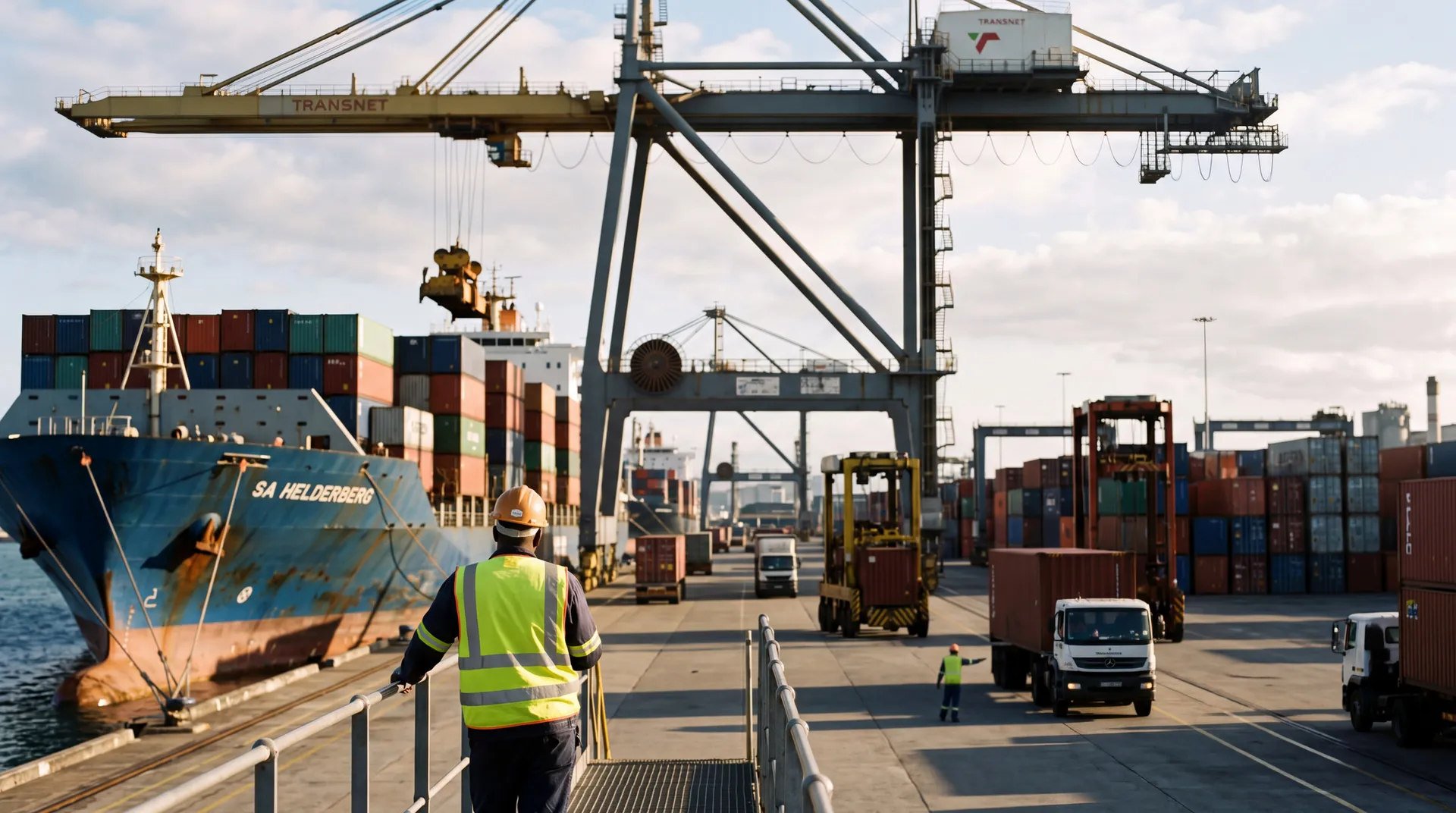 South Africa shares Port Authority and Transnet railways