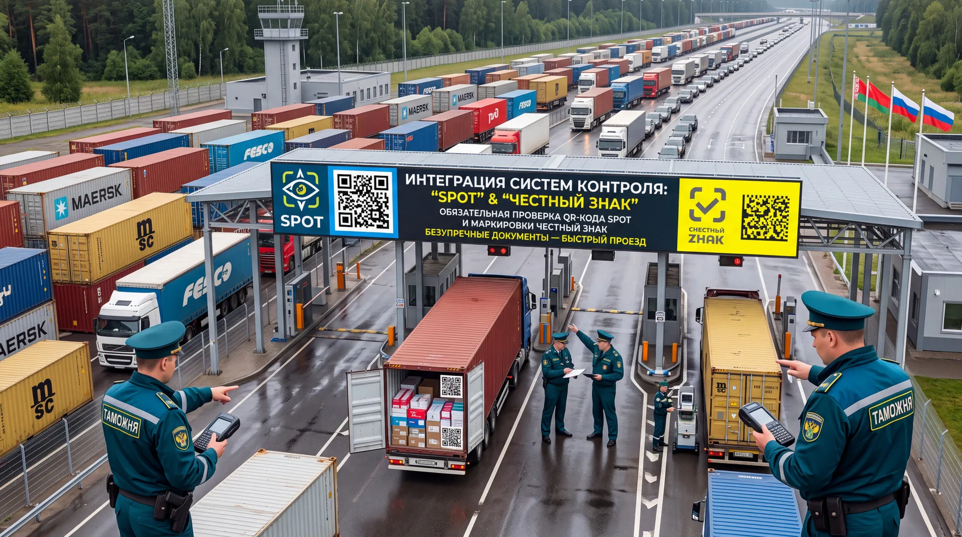 Honest Sign and SPOT plan to integrate for import control at the border