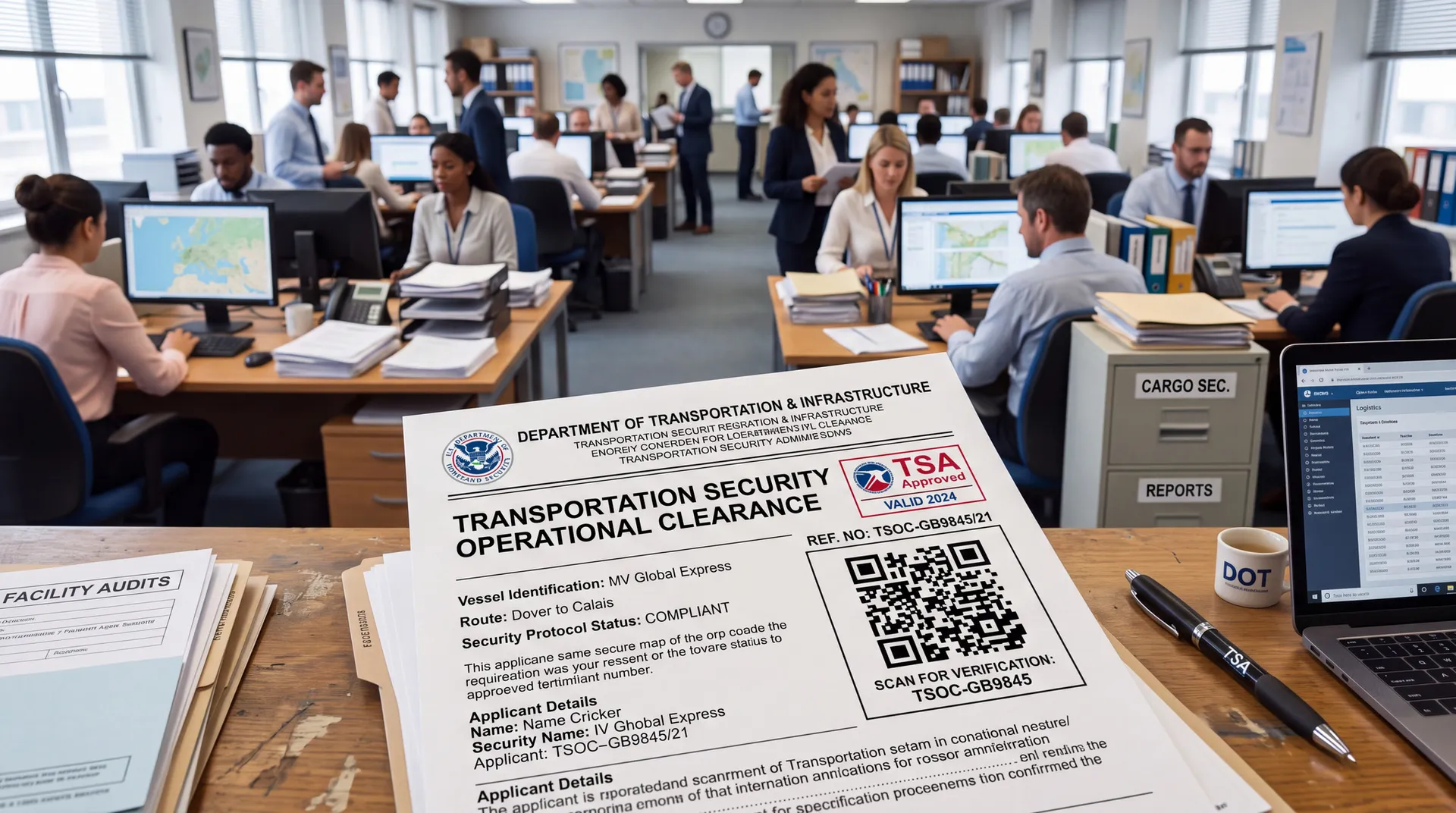 The register of transport infrastructure facilities will be converted to QR codes and expedited statements.